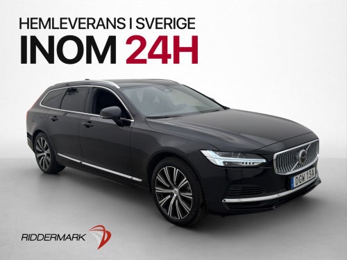 Volvo V90 Recharge T6 AWD Plus Kamera H/K Skinn Drag MOMS