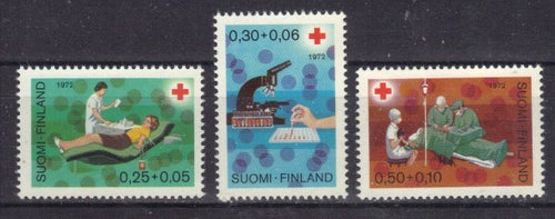 FINLAND, Fa 710-712. 1972. ** KOMPL SERIE.