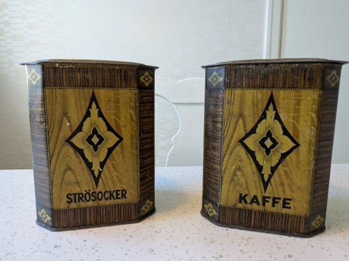 Kaffeburk, strösockerburk 1900 talets början