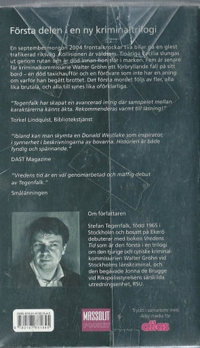 STEFAN TEGENFALK - VREDENS TID (POCKET)
