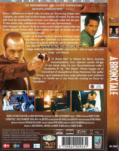 A Bronx Tale (1993) Robert De Niro med Robert De Niro och Chazz Palminteri.