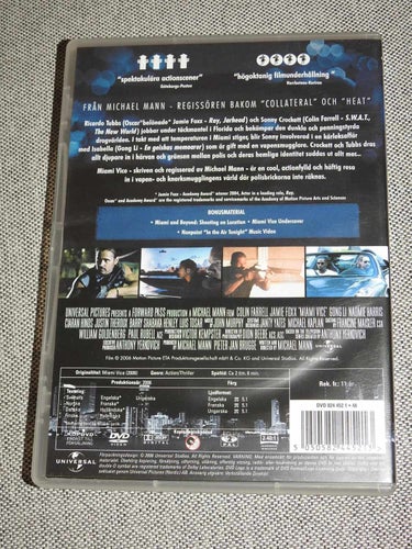 Miami Vice DVD Colin Farrell / Jamie Foxx 2006