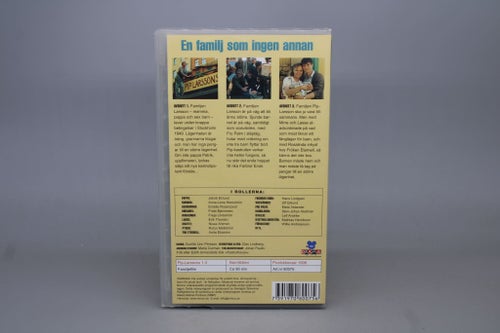 Pip-Larssons en familj som ingen annan - Avsnitt 1-3 - Ny inplastad VHS