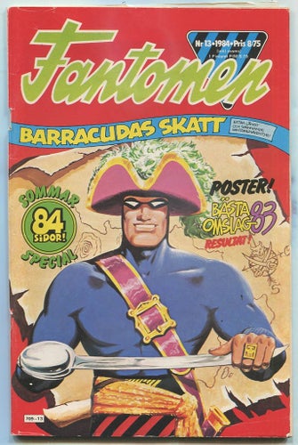 Fantomen 1984 nr 13 King vid Gränspolisen, Blueberry, Latigo