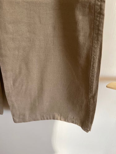 NET nya beiga linne byxor stl XS-S