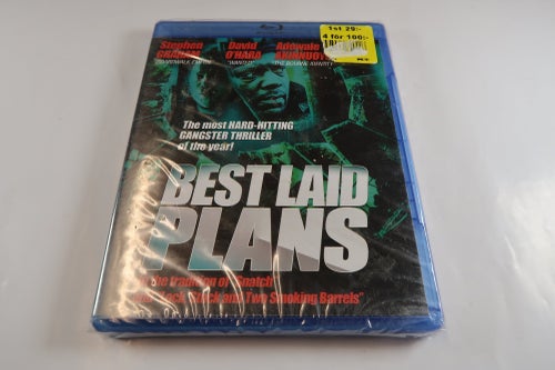 Best Laid Plans (Blu-ray) OBS! NY, INPLASTAD
