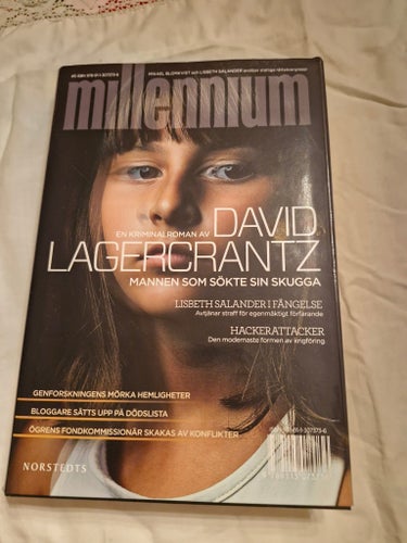 Mannen Som Sökte Sin Skugga av David Lagercrantz (Inbunden, Nyskick!)
