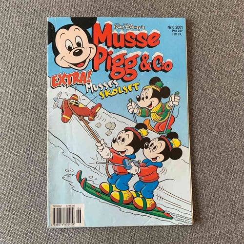 MUSSE Pigg&C:O Nr 6 2001, Walt Disney’s
