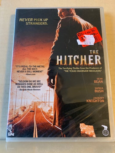 The Hitcher, INPLASTAD, Dvd