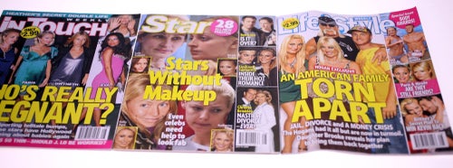 In Touch Weekly / STAR / Lifestyle-US magazines bundle-2008-Combined weight 492g