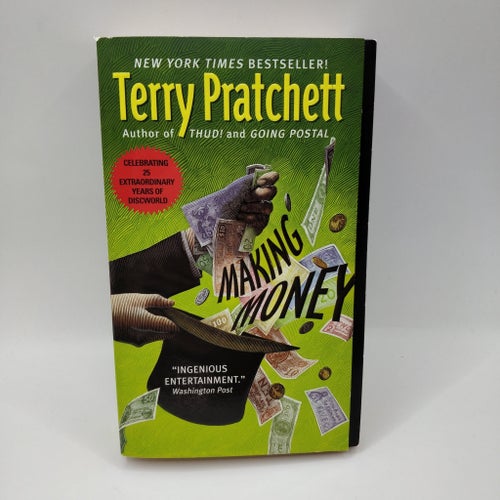 Making Money - Terry Pratchett - Pocket på engelska