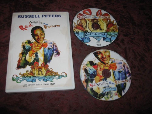 RUSSELL PETERS RED,WHITE AND BROWN 2-DISC DVD