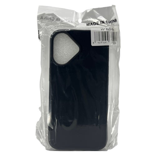 iPhone 16 TPU Skal - Svart | Växtbaserat Vetekli