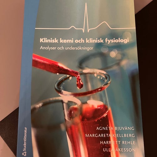 Klinisk kemi och klinisk fysiologi: Analyser och undersökningar av Agenta