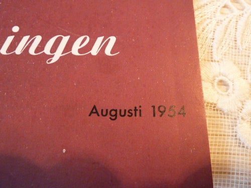 BITIDNINGEN, 1954 AUGUSTI, TIDNING