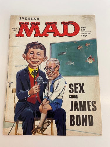 MAD ( svensk ) Nr 7  - 1965