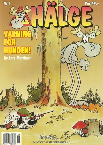 HÄLGE Julalbum Nr 9 - Varning för hunden! oläst