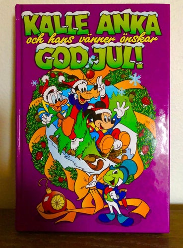 Kalle Anka och hans Vänner Önskar God Jul Bok nr 4 1998 Julalbum Julbok