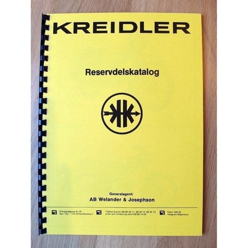 Reservdelskatalog Kreidler Florett 1977 - 1978