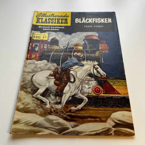 Illustrerade Klassiker nr 120, 1a upplaga, samlarex! FN