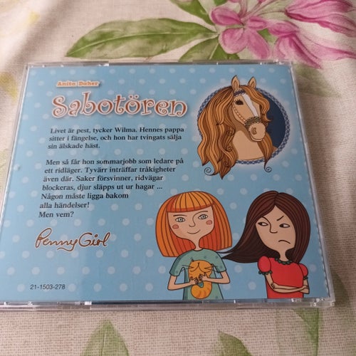 Sabotören av Anita Daher (Ljudbok CD)