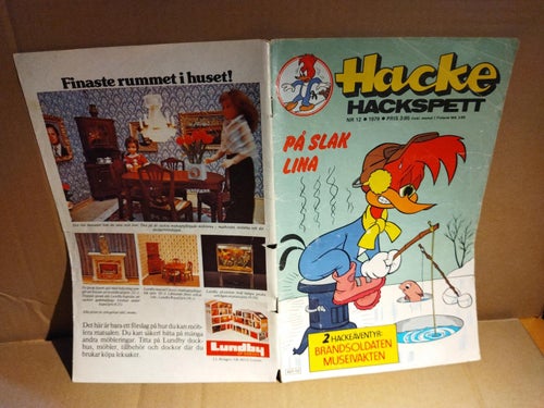 Hacke Hackspett 1979 nr 12, lässkick