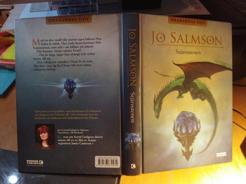 Drakarnas Öde Stjärnstenen - Jo Salmson. bok. Very Fine+. BM