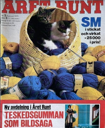 Året Runt nr 2 1973 Annika Logardt, Rune Stridh, Tage Severin