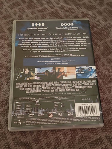 Miami Vice - Colin Farell, Jamie Foxx DVD (SV Text)