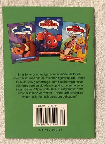 Små Serier - För De Allra Minsta Nr 12 DISNEY