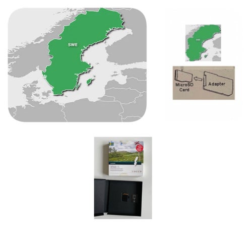 Garmin Friluftskartan Pro V5 Ingår Hela Sverige