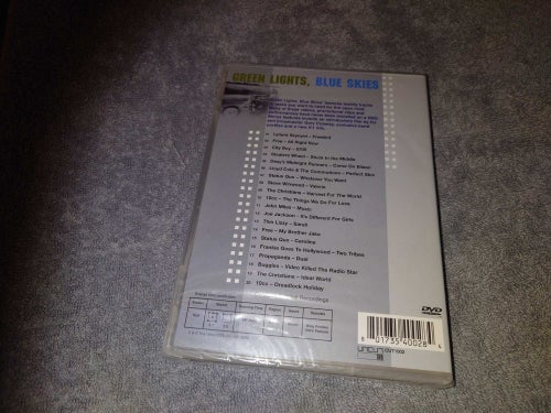 Green Lights, Blue Sky (inplastad) videos med bl a 10cc, Thin Lizzy, Status Quo