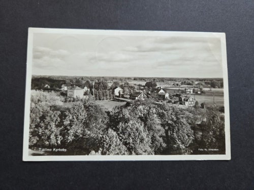 Tjällmo Kyrkby stämplad Tjällmo 1951