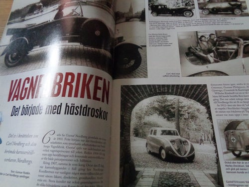 Classic Motor nr7 1996 Plymouth Satellite 1966,Nordbergs Vagnfabrik,Adler Trumpf