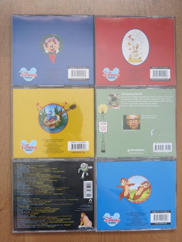 Disney Ljudböcker och musikalbum - 6 st