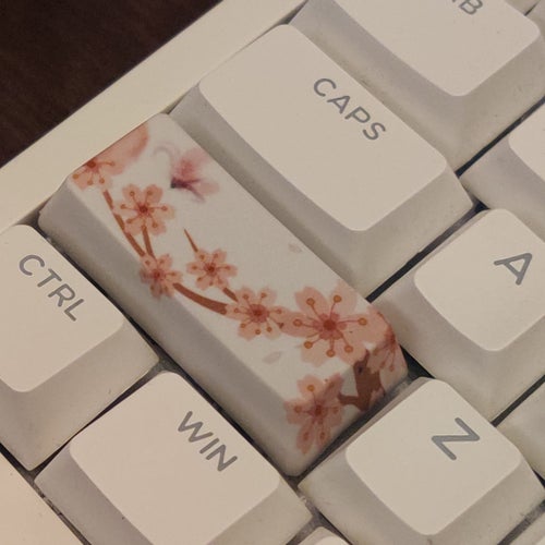 3st KB Paradise Sakura Keycaps Cherry MX Mount - Dye-Sublimated CK-4PBTOEM-DYE-S