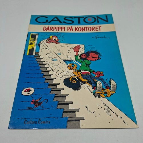 Gaston 10 - Dårpippi på kontoret - Första upplagan