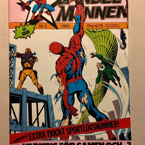 Spindelmannen Nr 2 1982