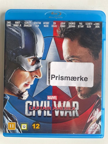 Captain America: Civil War Blu-ray