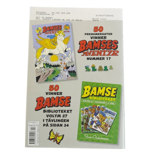 Bamse - 2009 - NR 14 - Hotet från Sagornas Ö