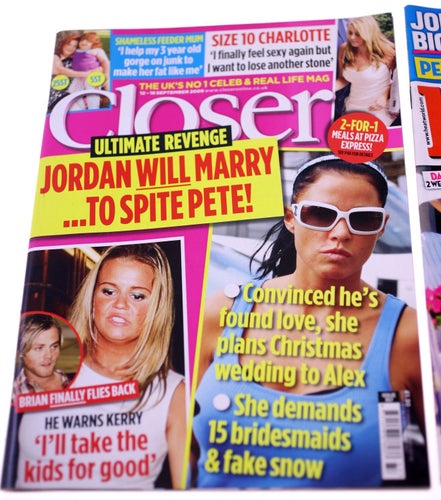 Heat/Closer Magazine-2 magazines included-September 12th 2009-NEW-Weight 512g