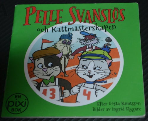 Pixibok Pelle Svanslös och kattmästerskapen