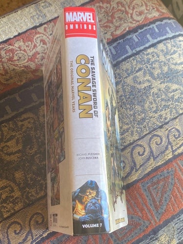 The Savage Sword of Conan: The Original Marvel Years Omnibus Vol. 7 HC