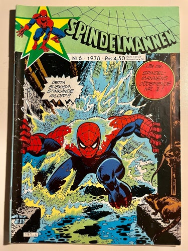 Spindelmannen Nr 6 1978