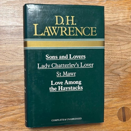 D.H. Lawrence – 4 Klassiker (Sons & Lovers m.fl.) | Vintage UK-utgåva 1987