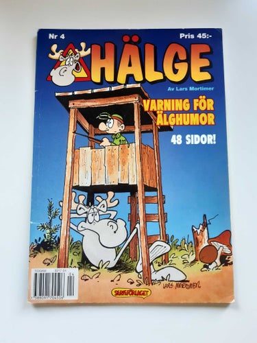 Hälge Av Lars Mortimer NR 4 Seriealbum