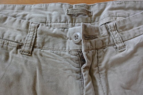 East West Bowery beige herr shorts, storlek 29 klassiska
