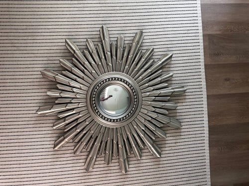 Solspegel i silver