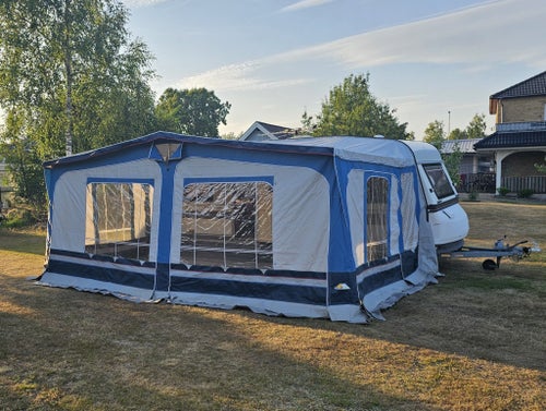 Hobby Prestige 535 T (1987) – Med premiumförtält från DWT Zelte!