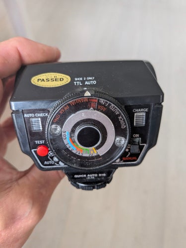 Kamera blixt Olympus